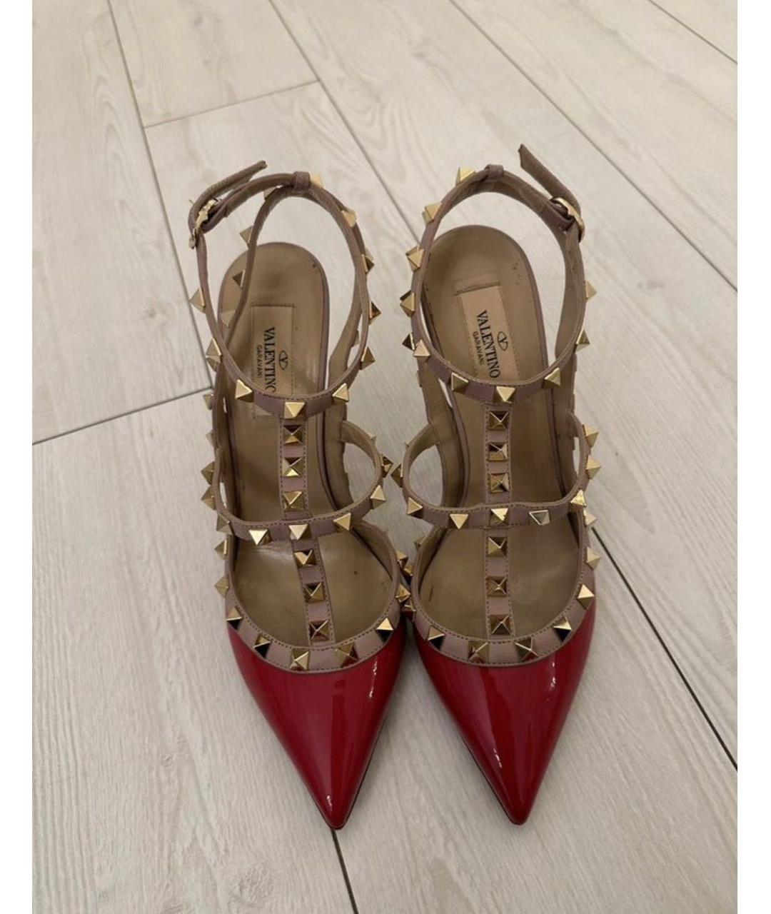 VALENTINO Красные туфли из лакированной кожи, фото 2