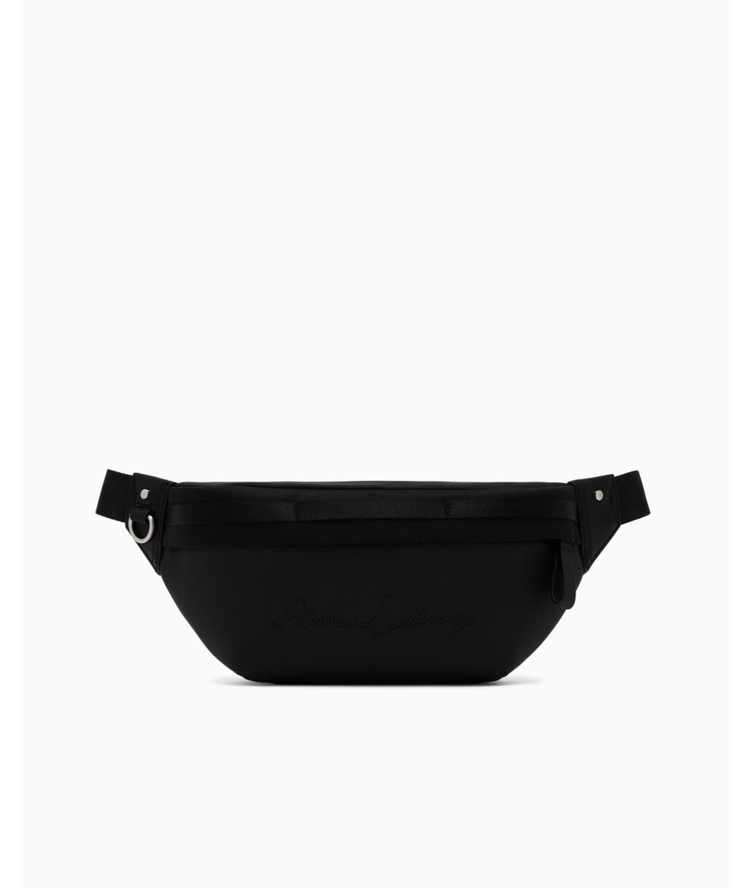 ARMANI EXCHANGE Черная поясная сумка, фото 1