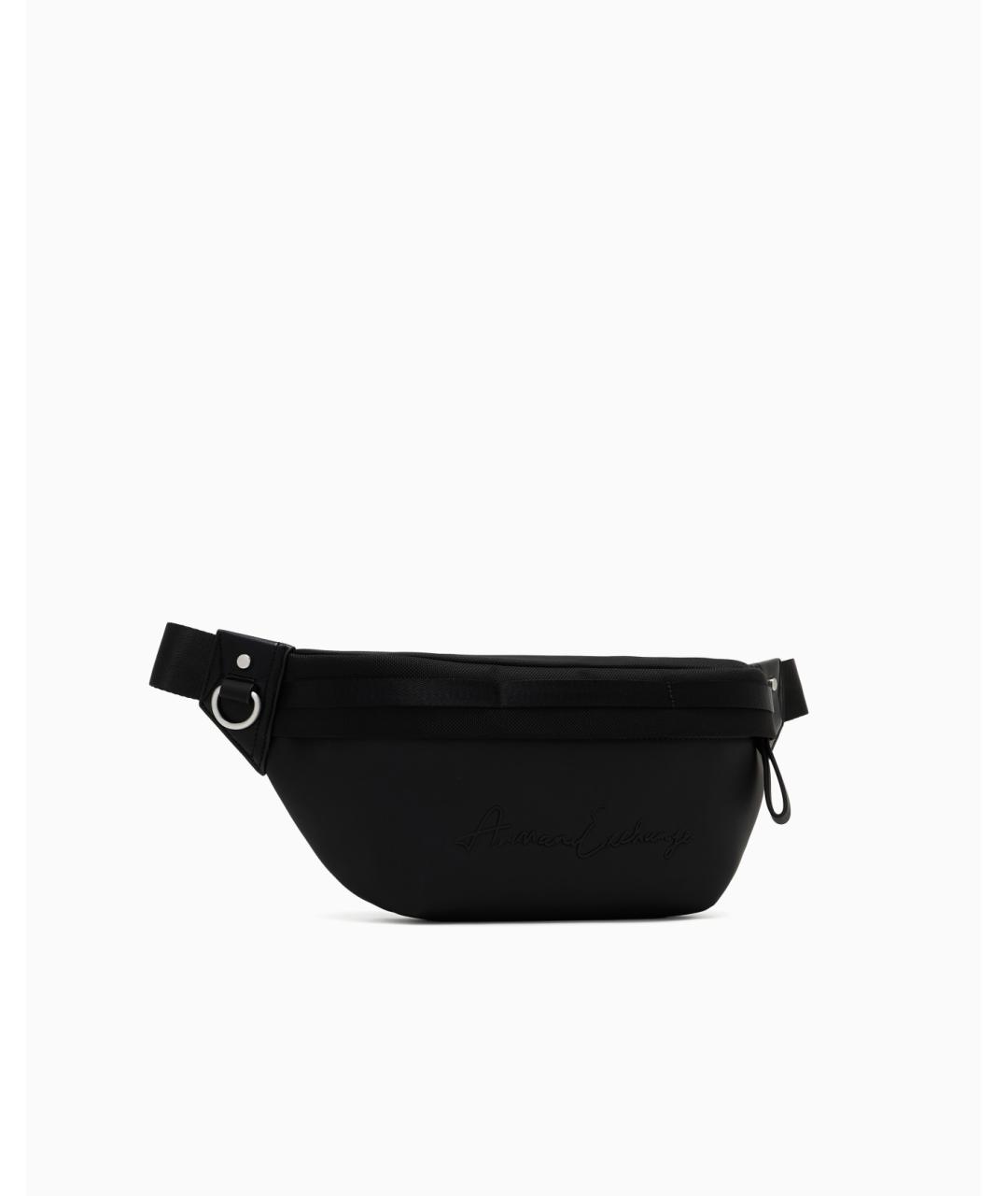 ARMANI EXCHANGE Черная поясная сумка, фото 2
