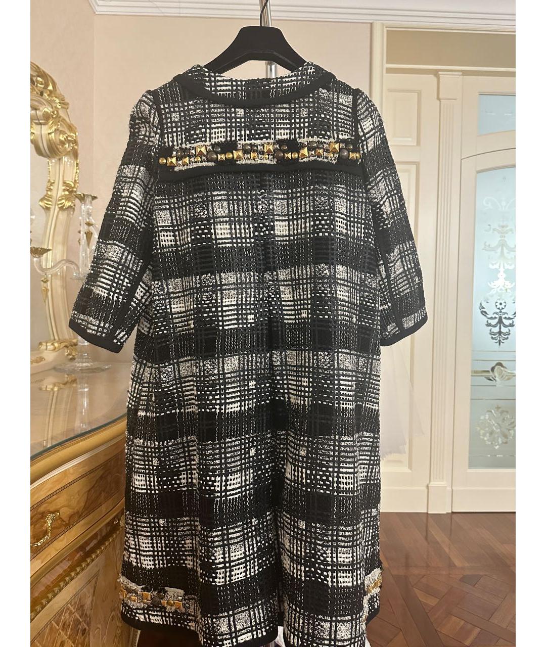 LOUIS VUITTON Черное вискозное пальто, фото 2