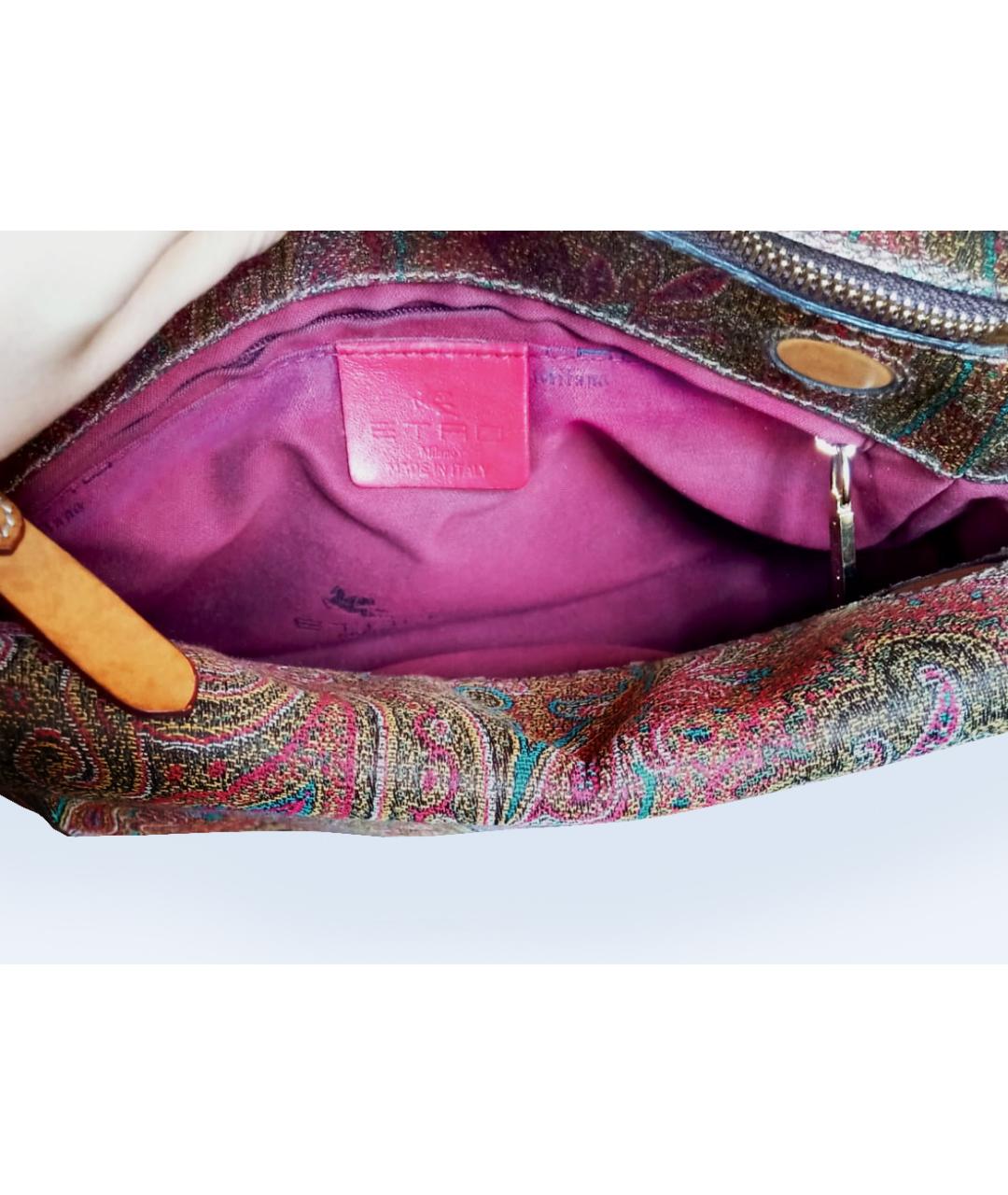 ETRO Коричневая сумка через плечо, фото 4