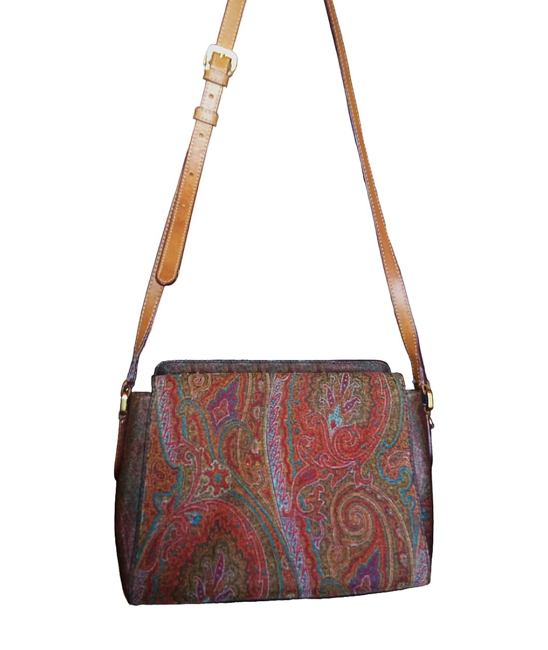 ETRO Коричневая сумка через плечо, фото 8