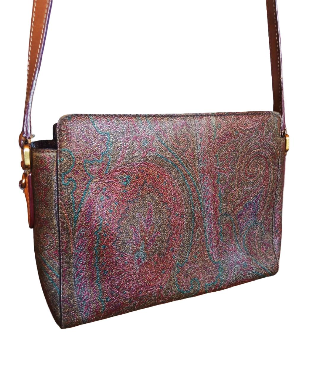 ETRO Коричневая сумка через плечо, фото 3