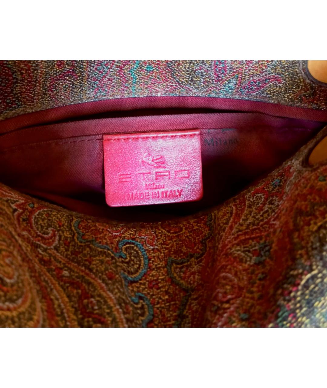 ETRO Коричневая сумка через плечо, фото 5