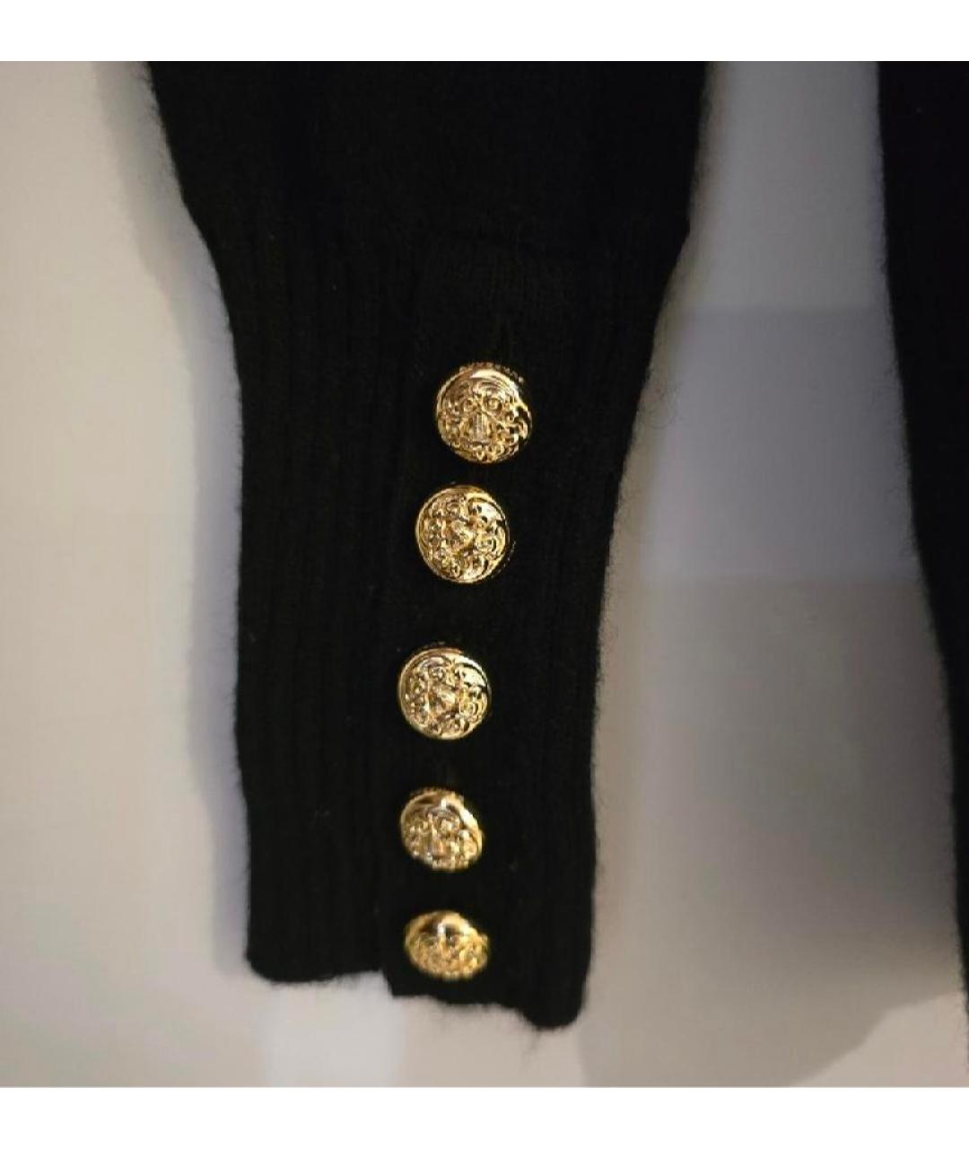 BURBERRY Черный кашемировый джемпер / свитер, фото 6