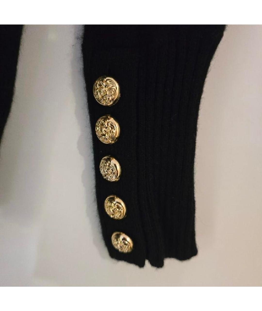 BURBERRY Черный кашемировый джемпер / свитер, фото 5