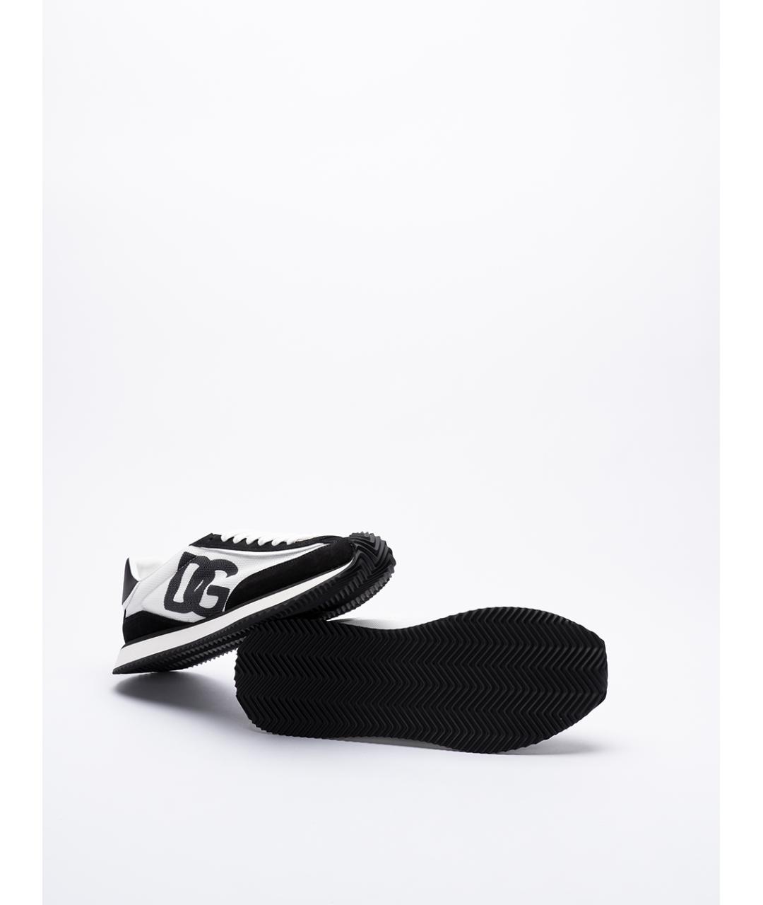 DOLCE&GABBANA Мульти замшевые низкие кроссовки / кеды, фото 4