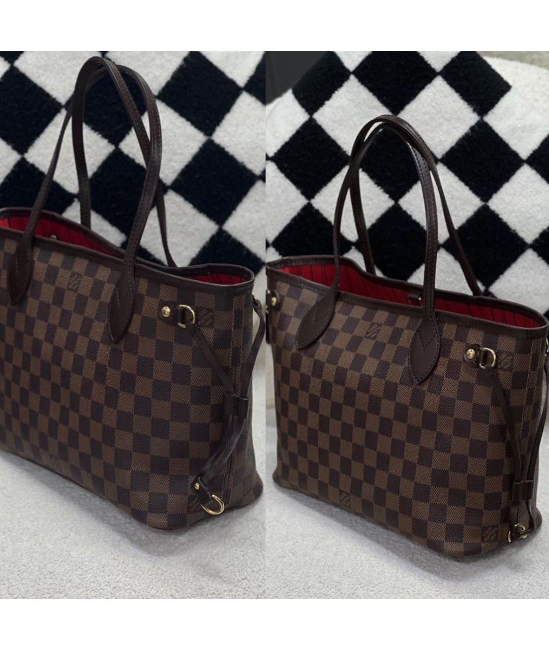 LOUIS VUITTON Коричневая сумка через плечо, фото 3