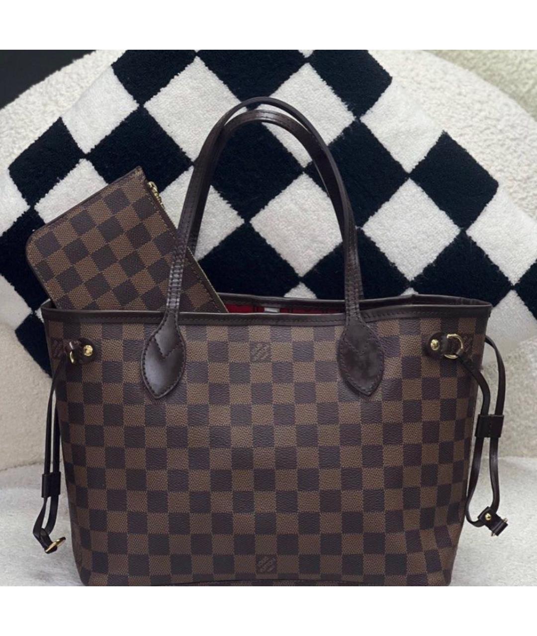 LOUIS VUITTON Коричневая сумка через плечо, фото 5