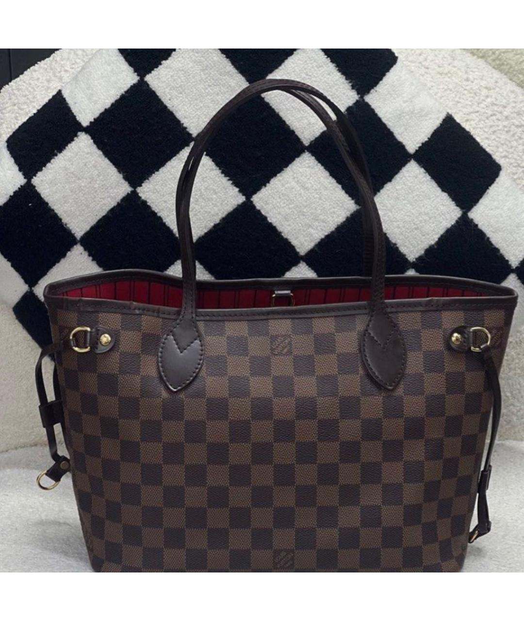 LOUIS VUITTON Коричневая сумка через плечо, фото 2