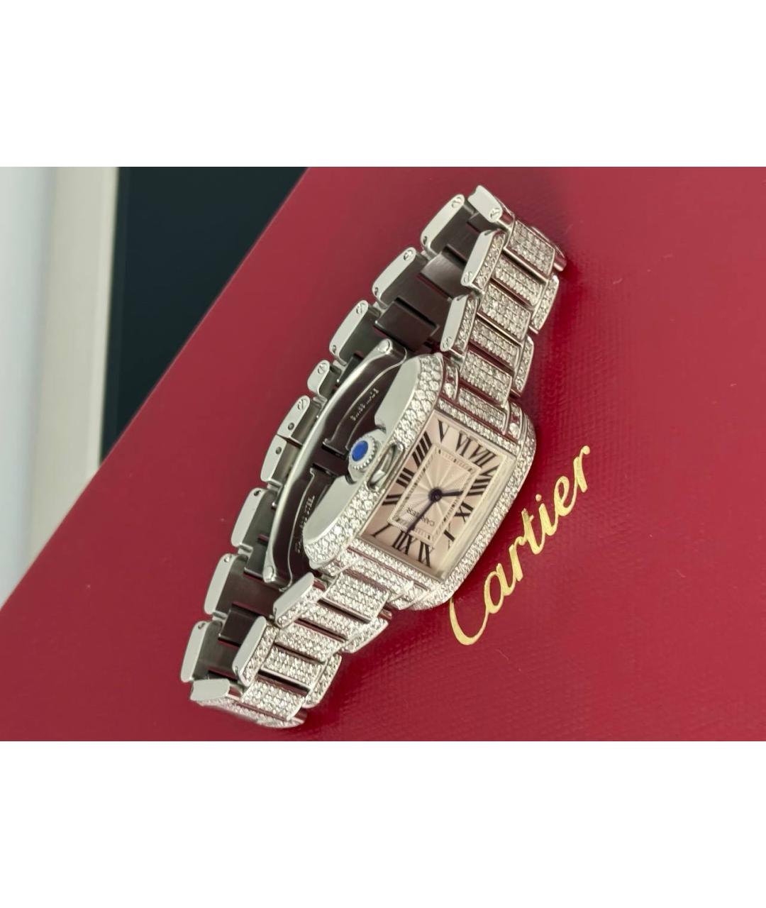 CARTIER Стальные часы, фото 4