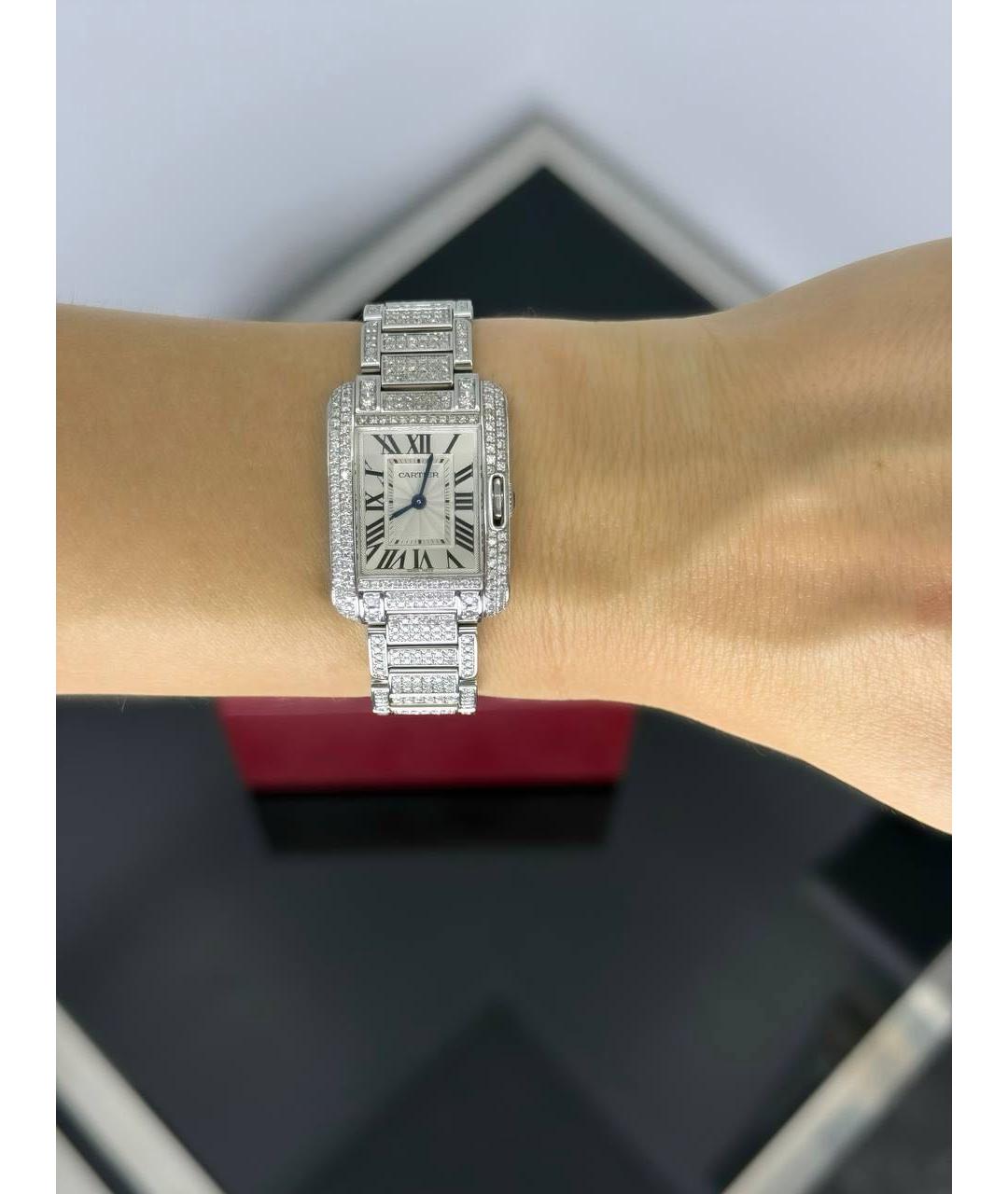 CARTIER Стальные часы, фото 5