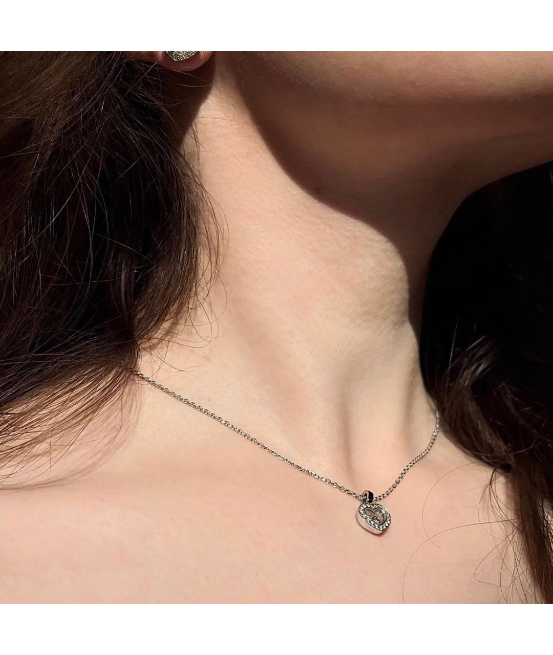 CHOPARD Серебряное колье из белого золота, фото 4