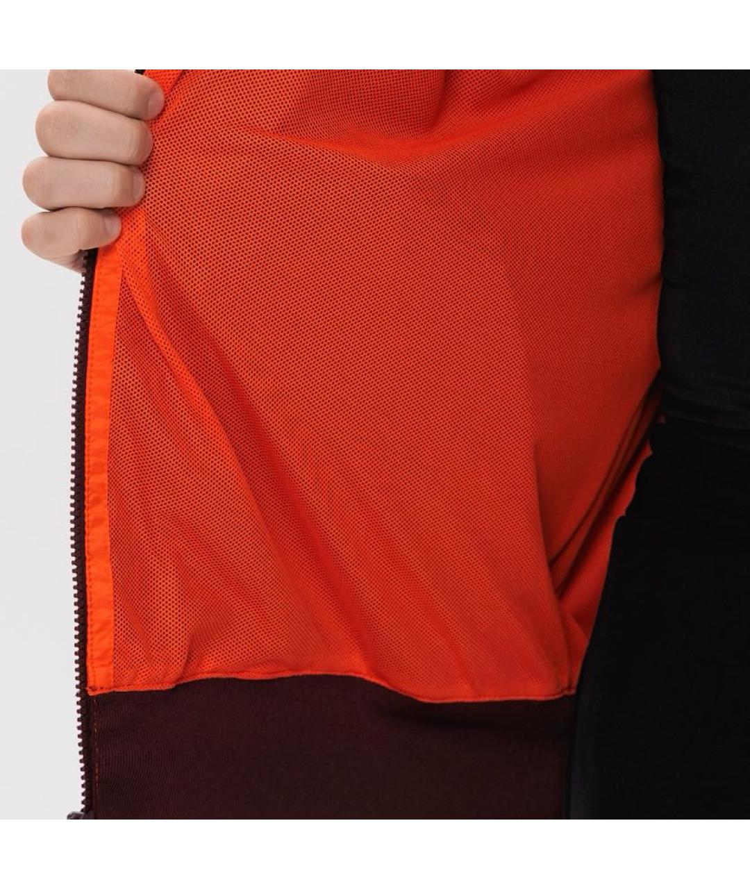 NIKE Бордовая полиэстеровая куртка, фото 7