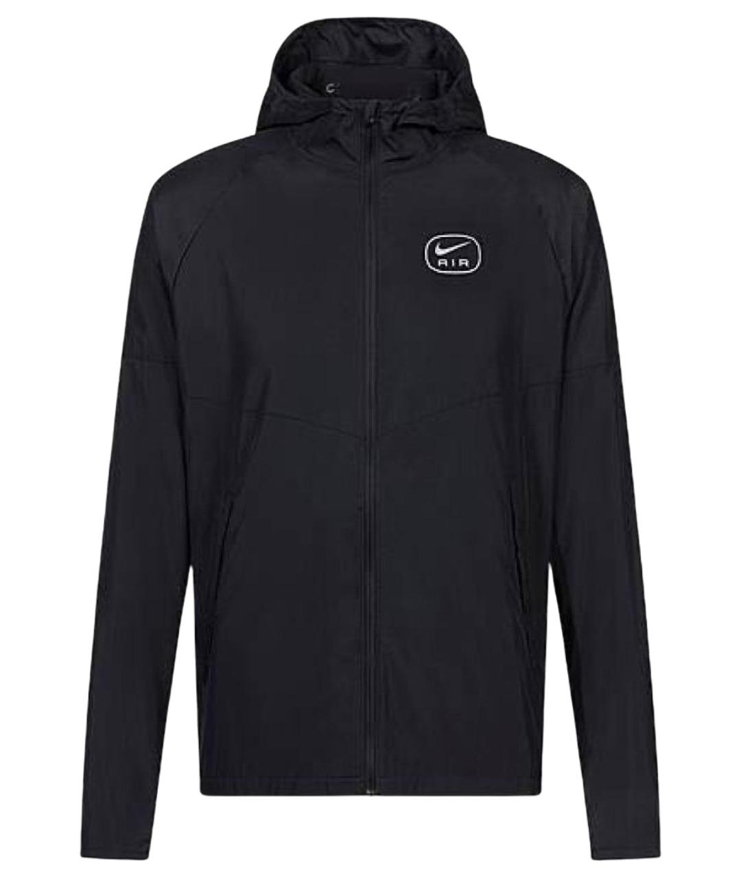 NIKE Черная полиэстеровая куртка, фото 1