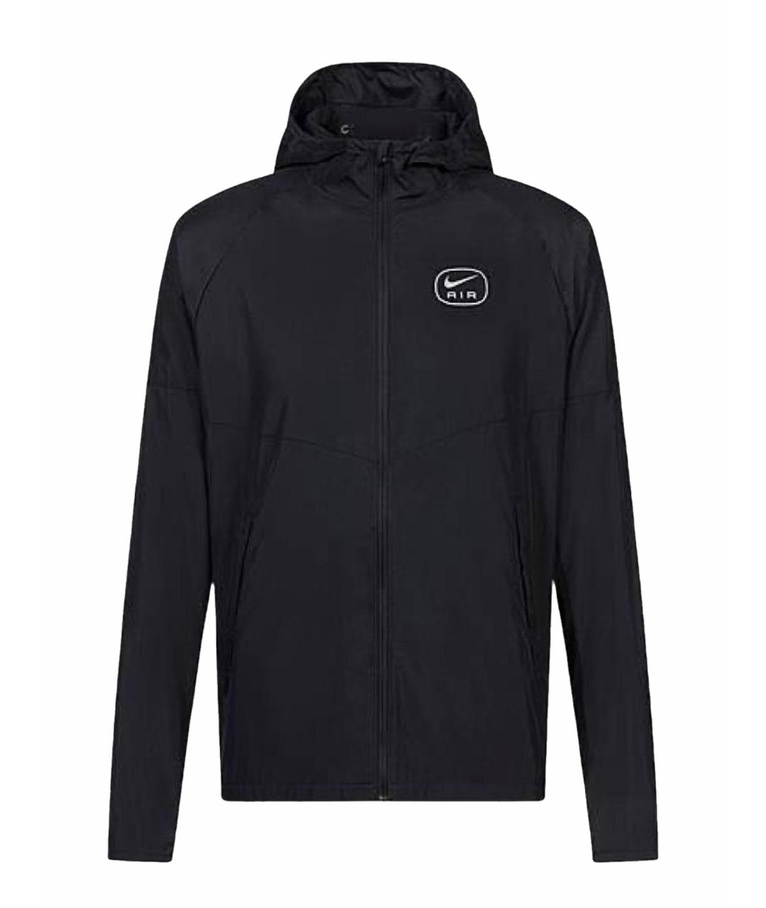 NIKE Черная полиэстеровая куртка, фото 1