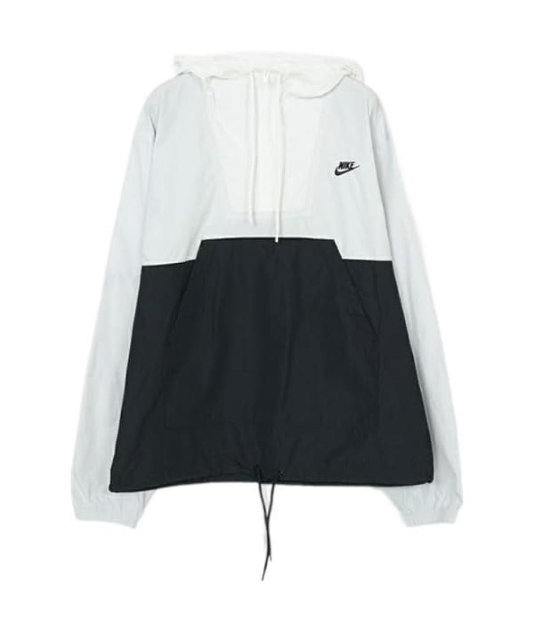 NIKE Белая полиэстеровая куртка, фото 1