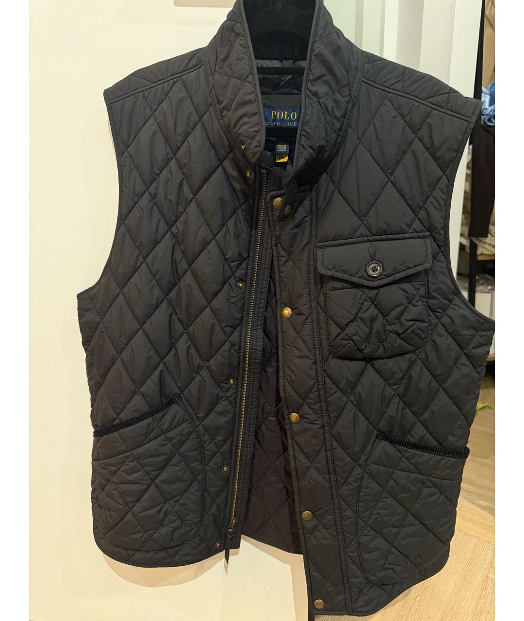 POLO RALPH LAUREN Черный жилет, фото 4
