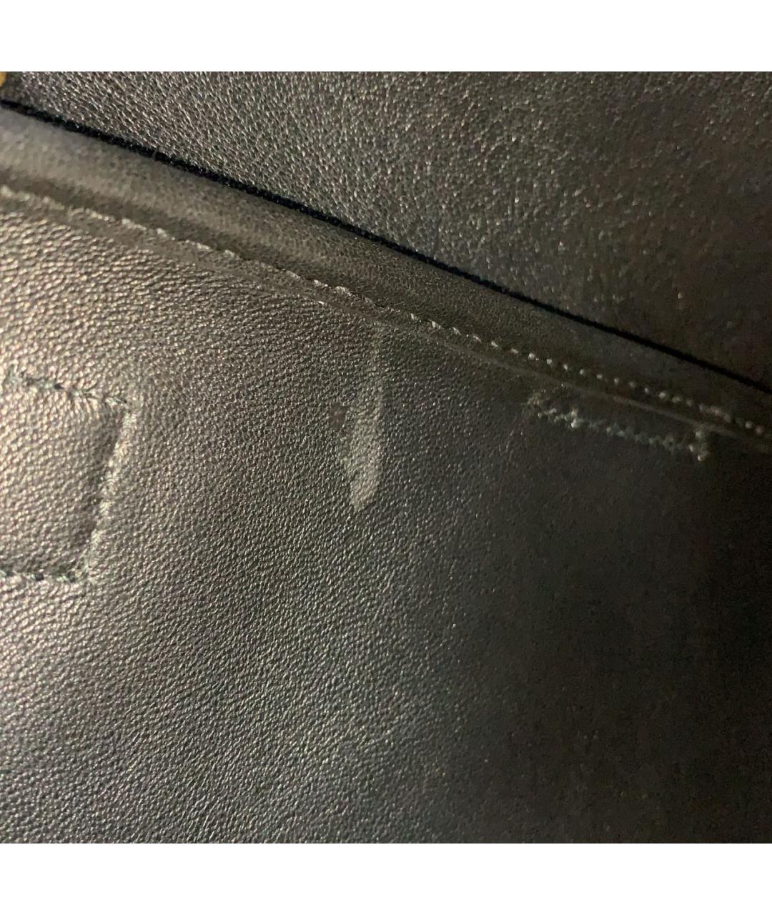 BALENCIAGA Черная кожаная сумка с короткими ручками, фото 7