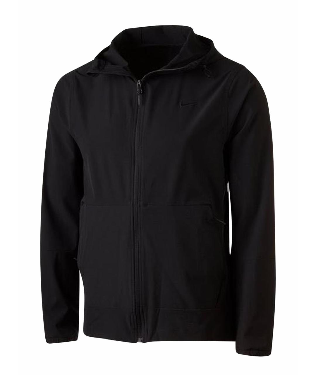 NIKE Черная полиэстеровая куртка, фото 1