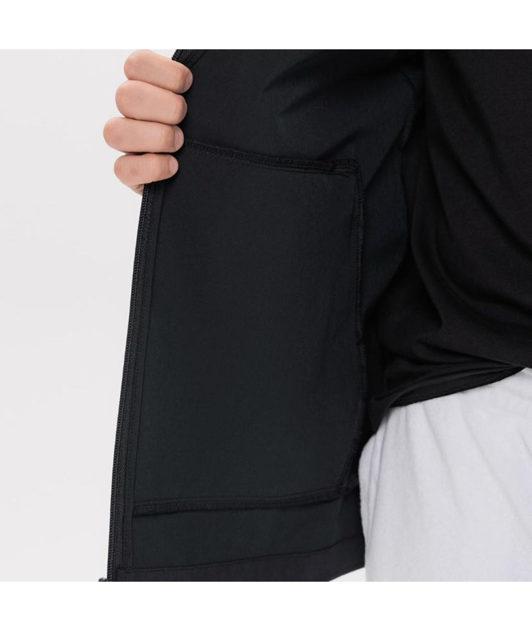 NIKE Черная полиэстеровая куртка, фото 6