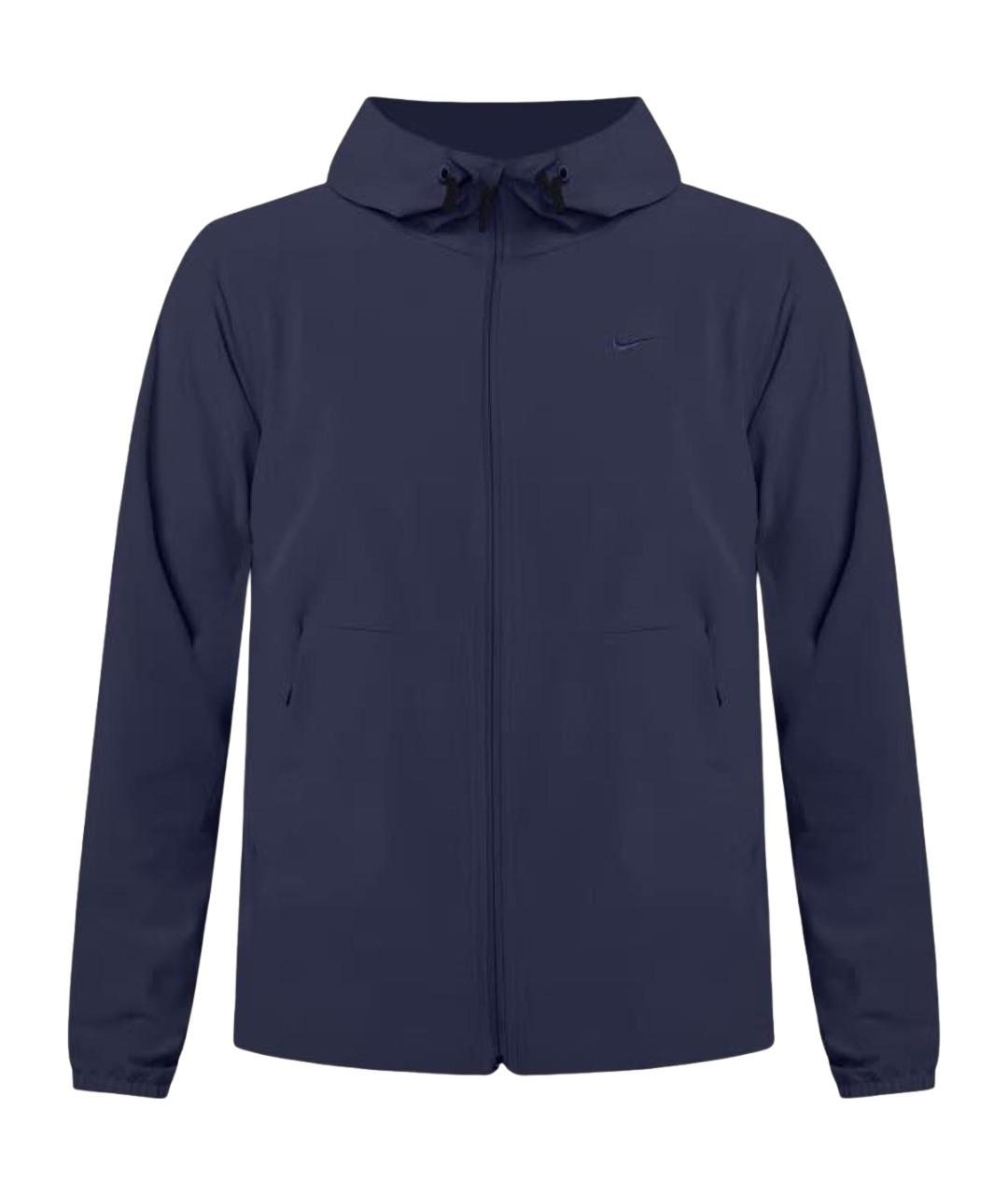 NIKE Синяя полиэстеровая куртка, фото 1