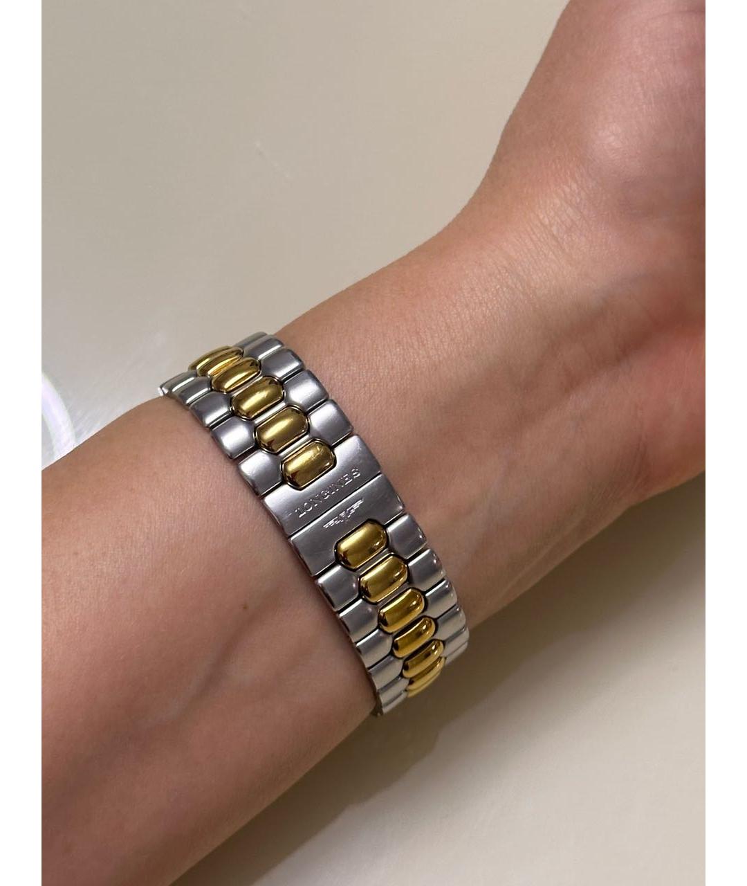 LONGINES Серебряные металлические часы, фото 5