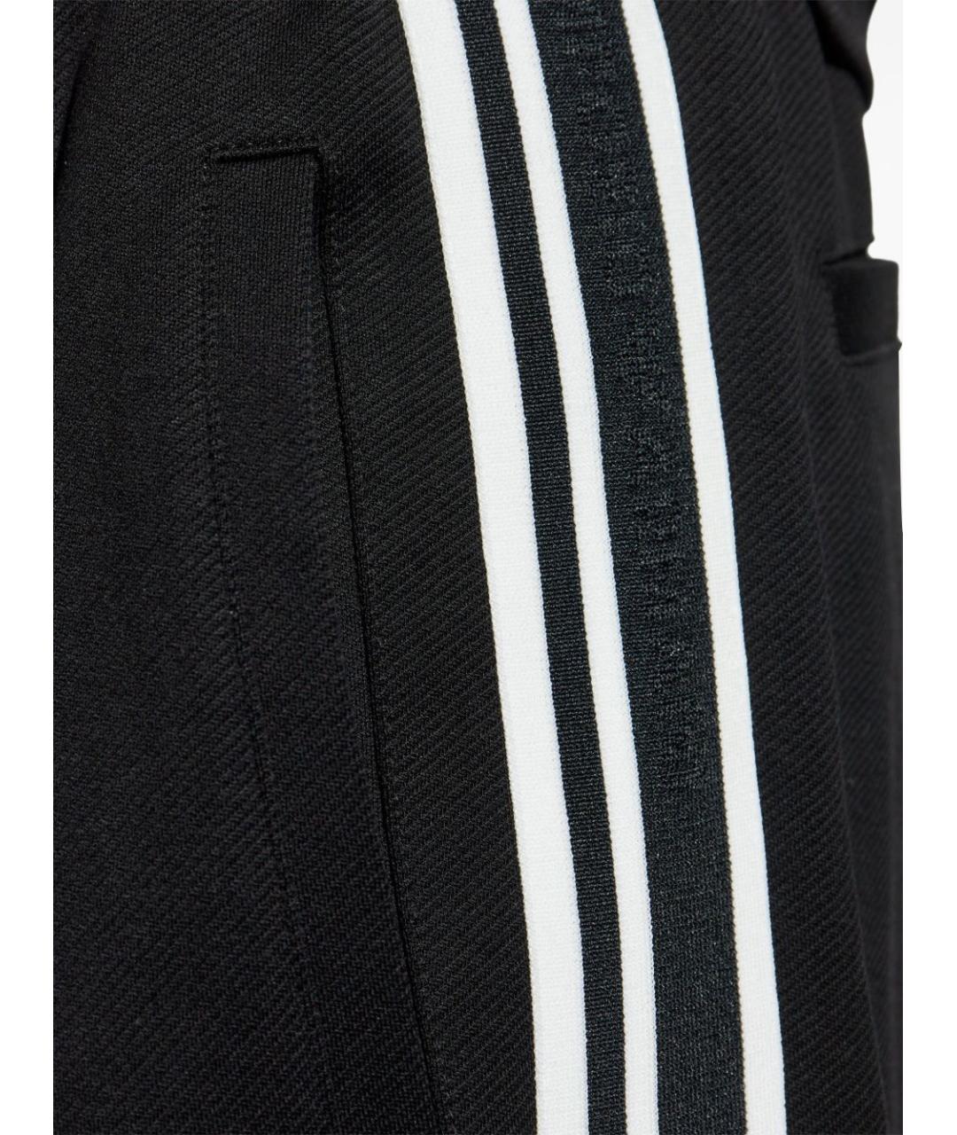 EMPORIO ARMANI Черные хлопковые повседневные брюки, фото 5