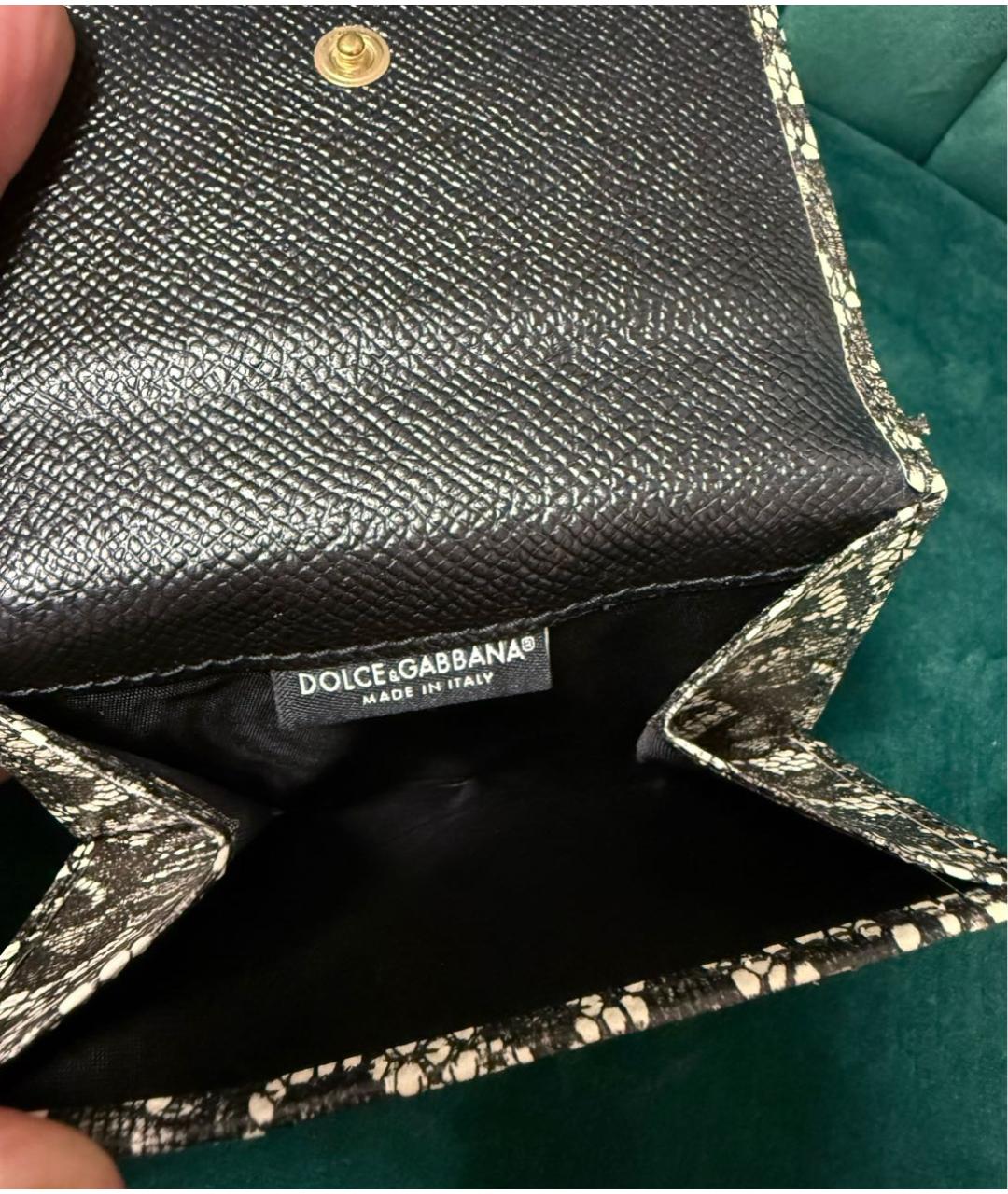 DOLCE&GABBANA Мульти кожаный кошелек, фото 5