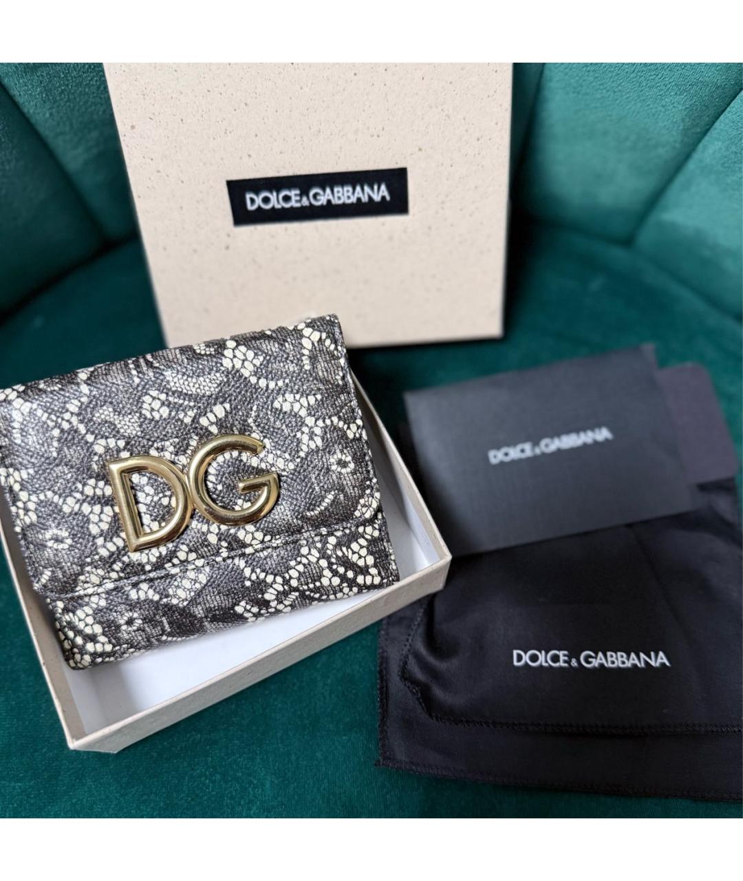 DOLCE&GABBANA Мульти кожаный кошелек, фото 4