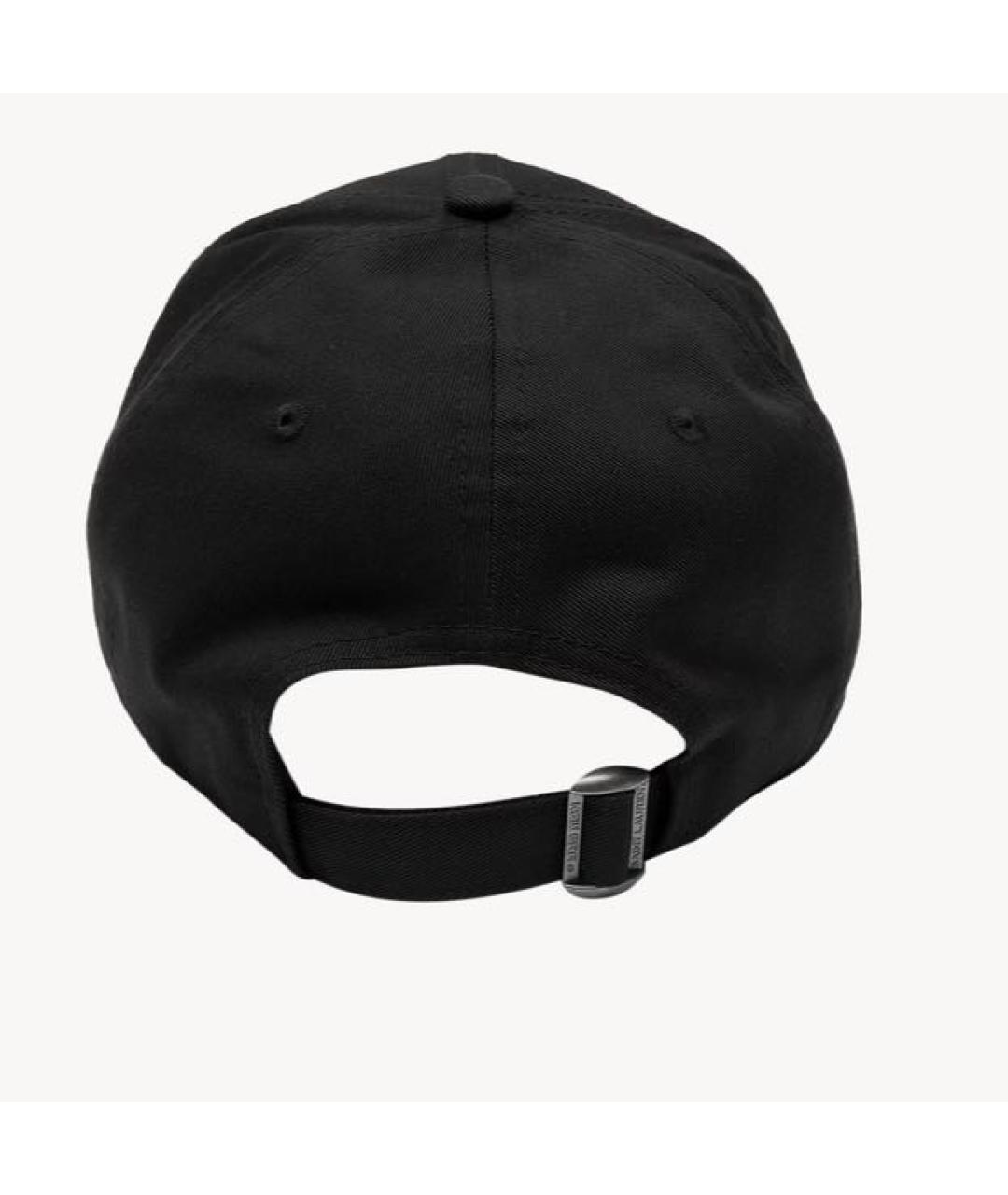 SAINT LAURENT Черная хлопковая кепка, фото 4
