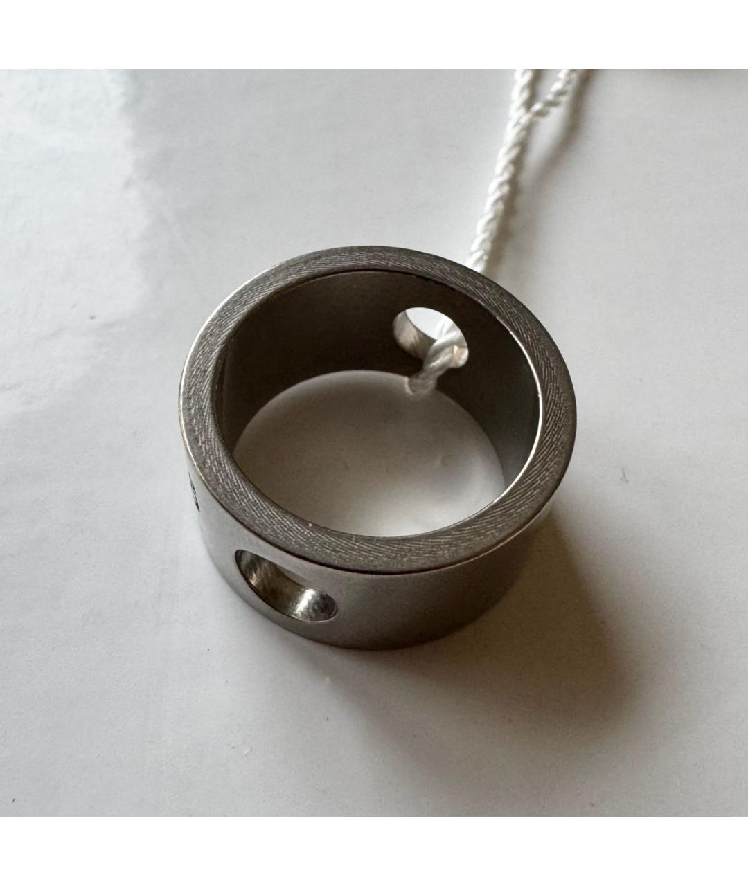 MAISON MARGIELA Серебряное латунное кольцо, фото 4