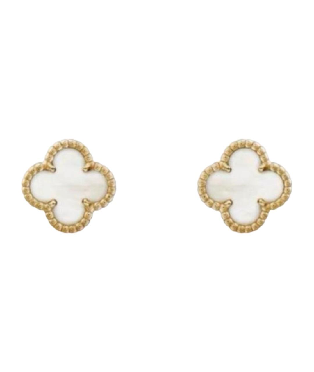 VAN CLEEF & ARPELS Золотые серьги из желтого золота, фото 1