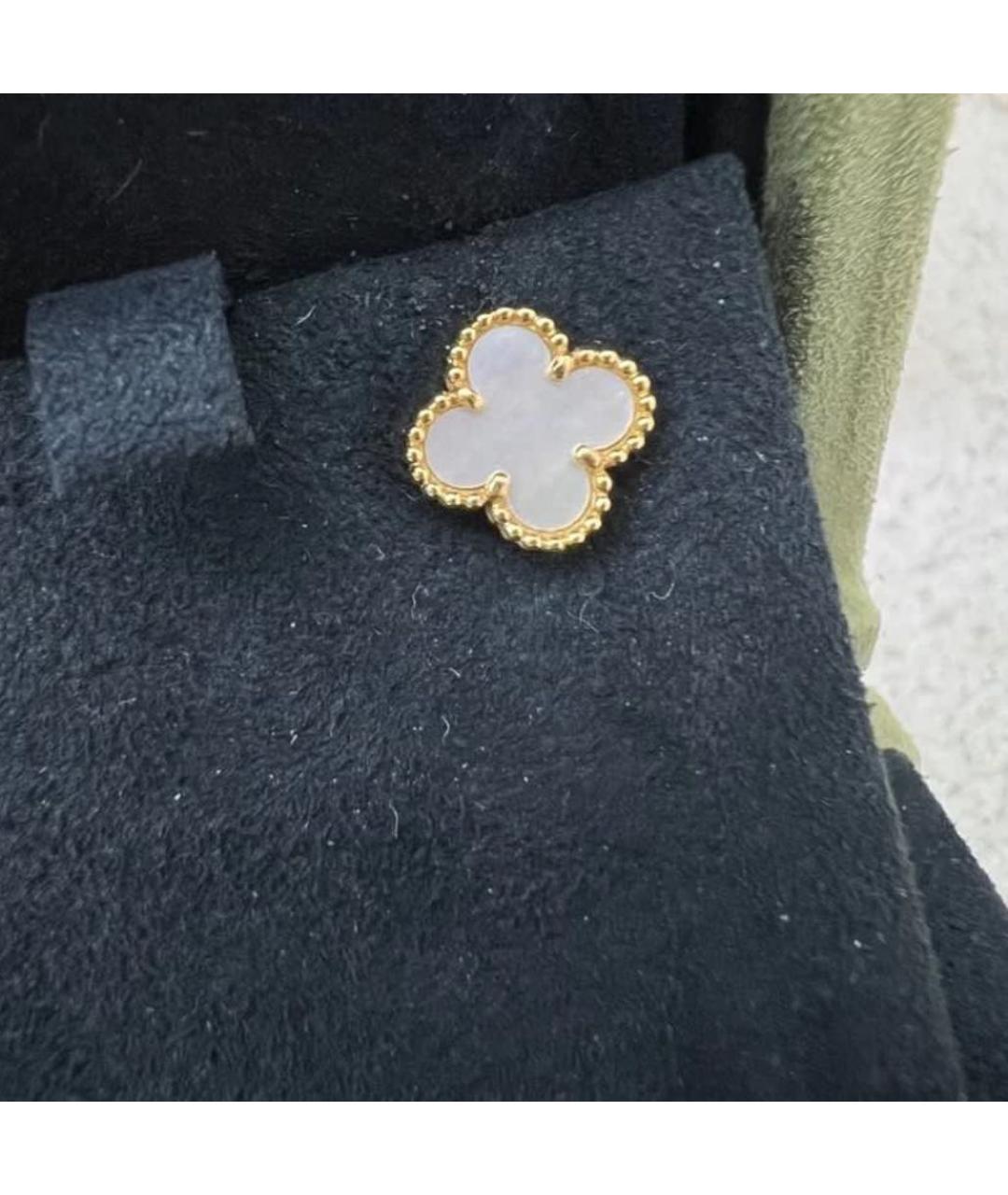 VAN CLEEF & ARPELS Золотые серьги из желтого золота, фото 2