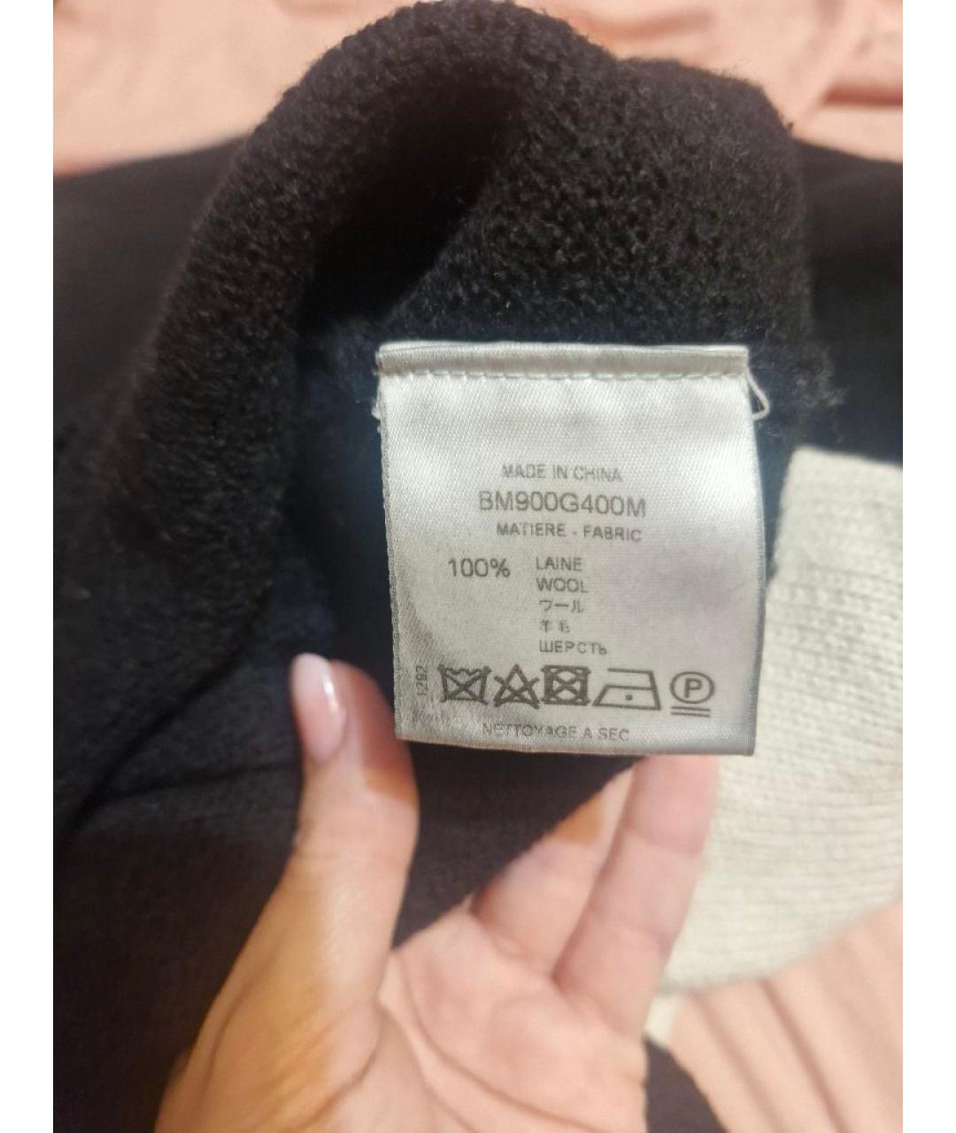 GIVENCHY Черный шерстяной джемпер / свитер, фото 3