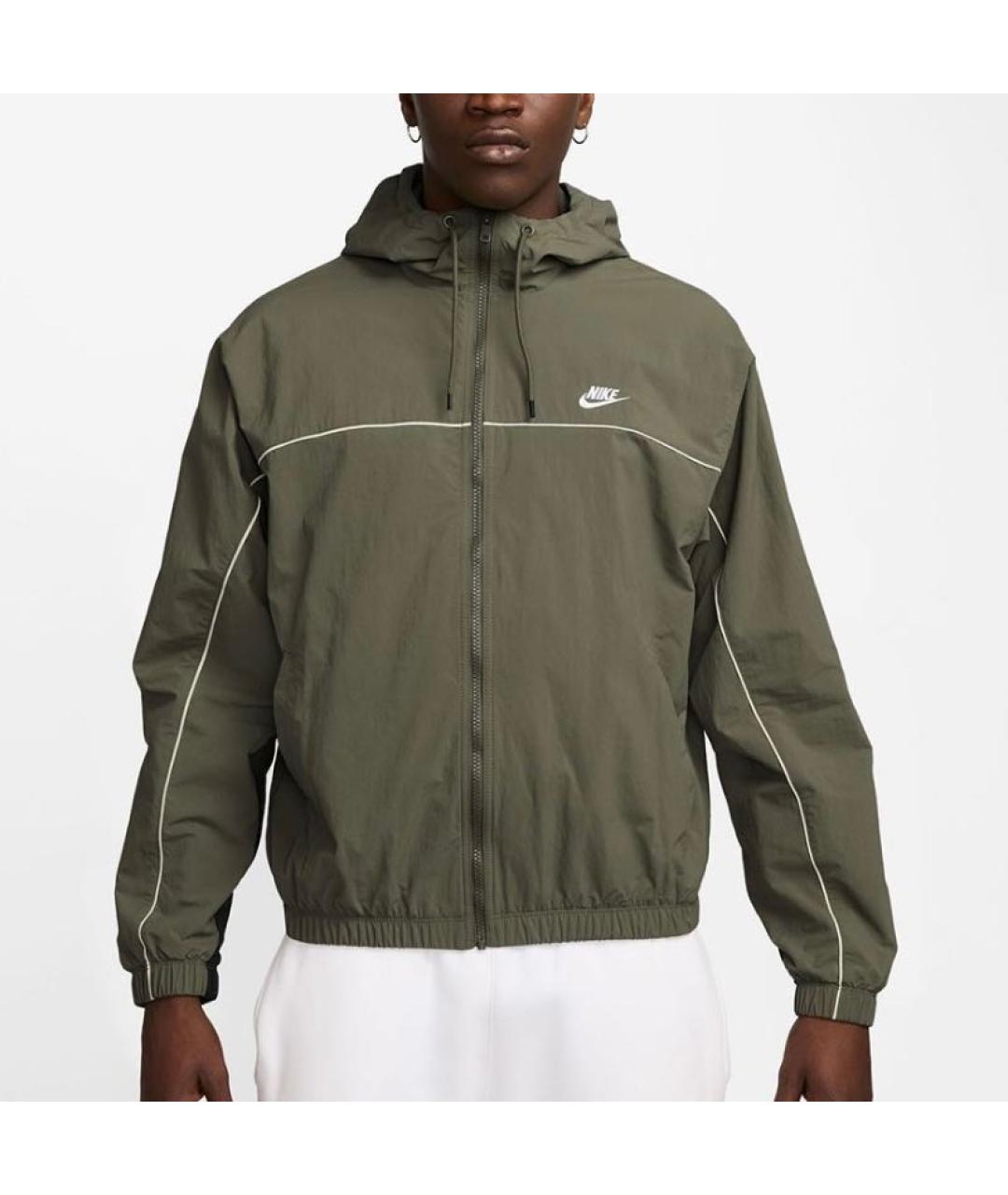 NIKE Хаки куртка, фото 2