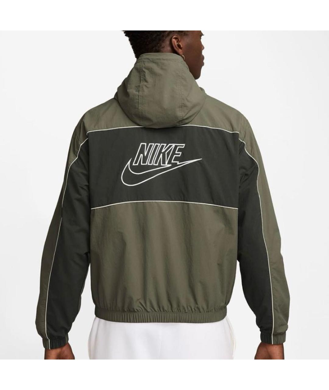 NIKE Хаки куртка, фото 3