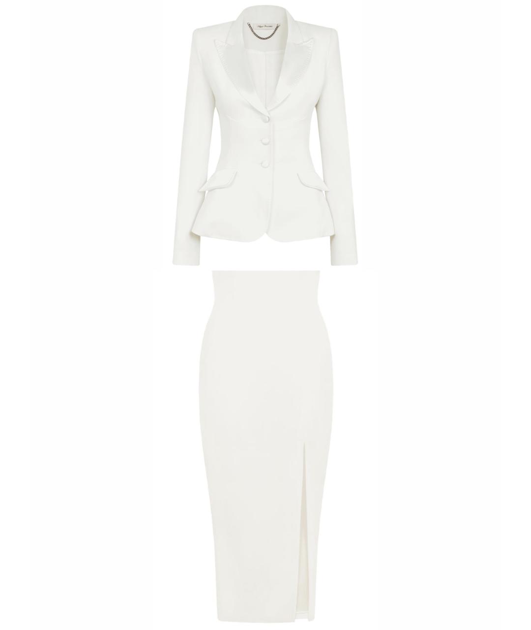 AGENT PROVOCATEUR Белый полиэстеровый костюм с юбками, фото 1