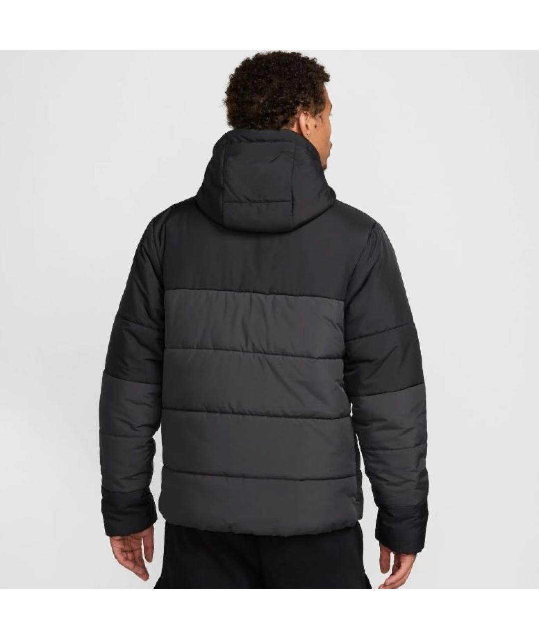 NIKE Черная полиэстеровая куртка, фото 3