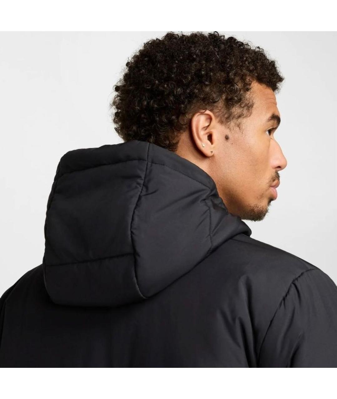 NIKE Черная полиэстеровая куртка, фото 5