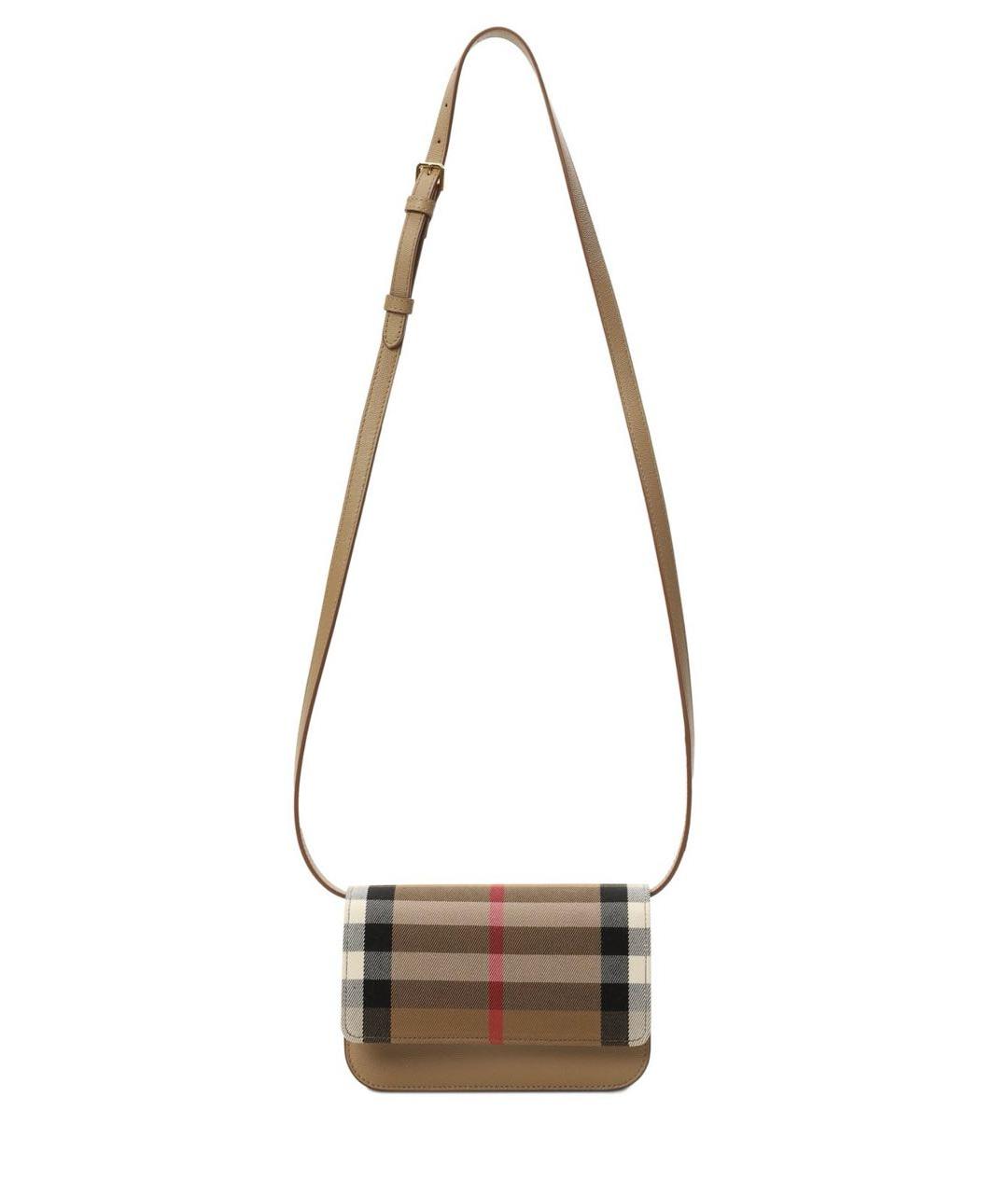 BURBERRY Бежевая сумка через плечо, фото 2