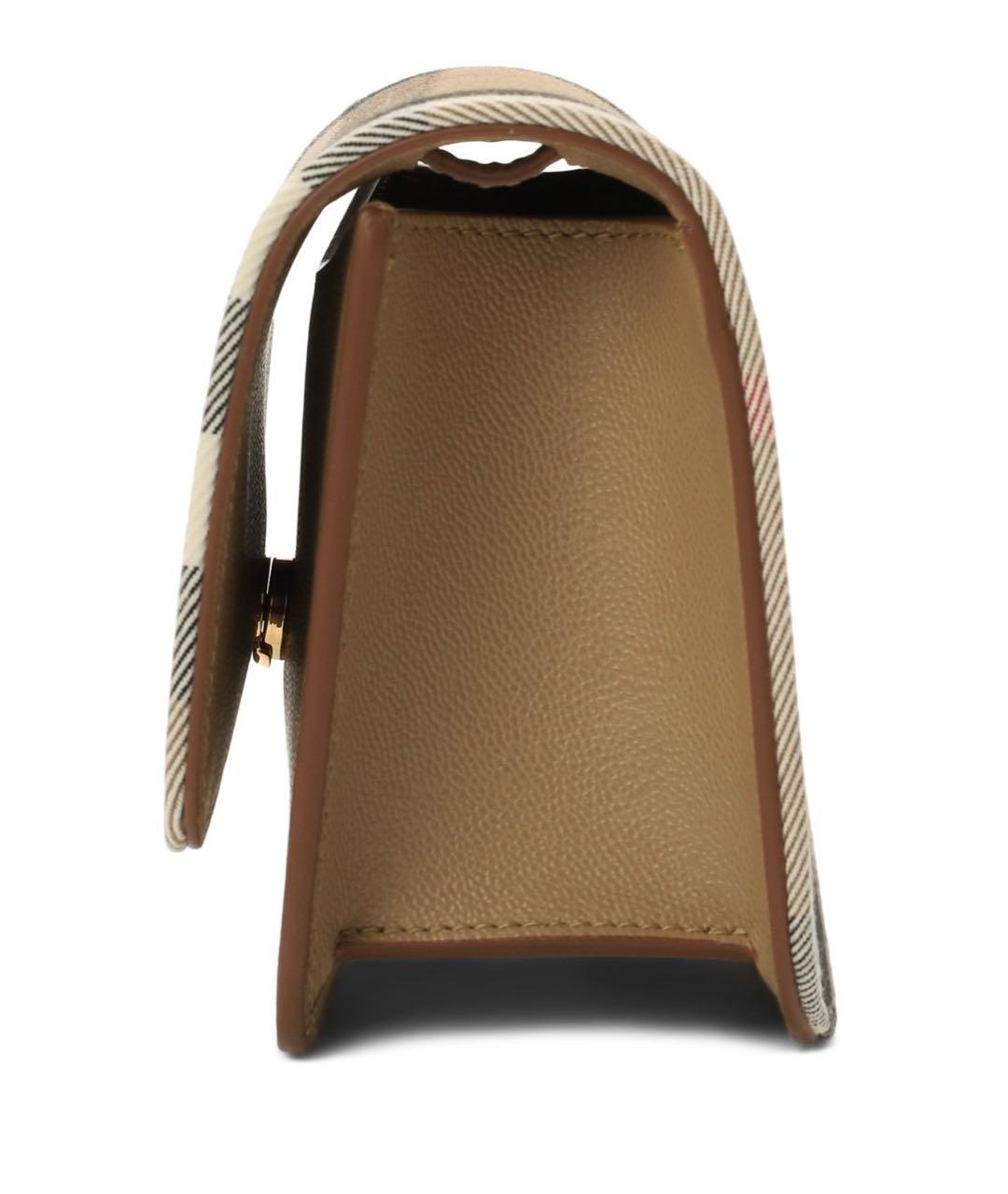 BURBERRY Бежевая сумка через плечо, фото 6