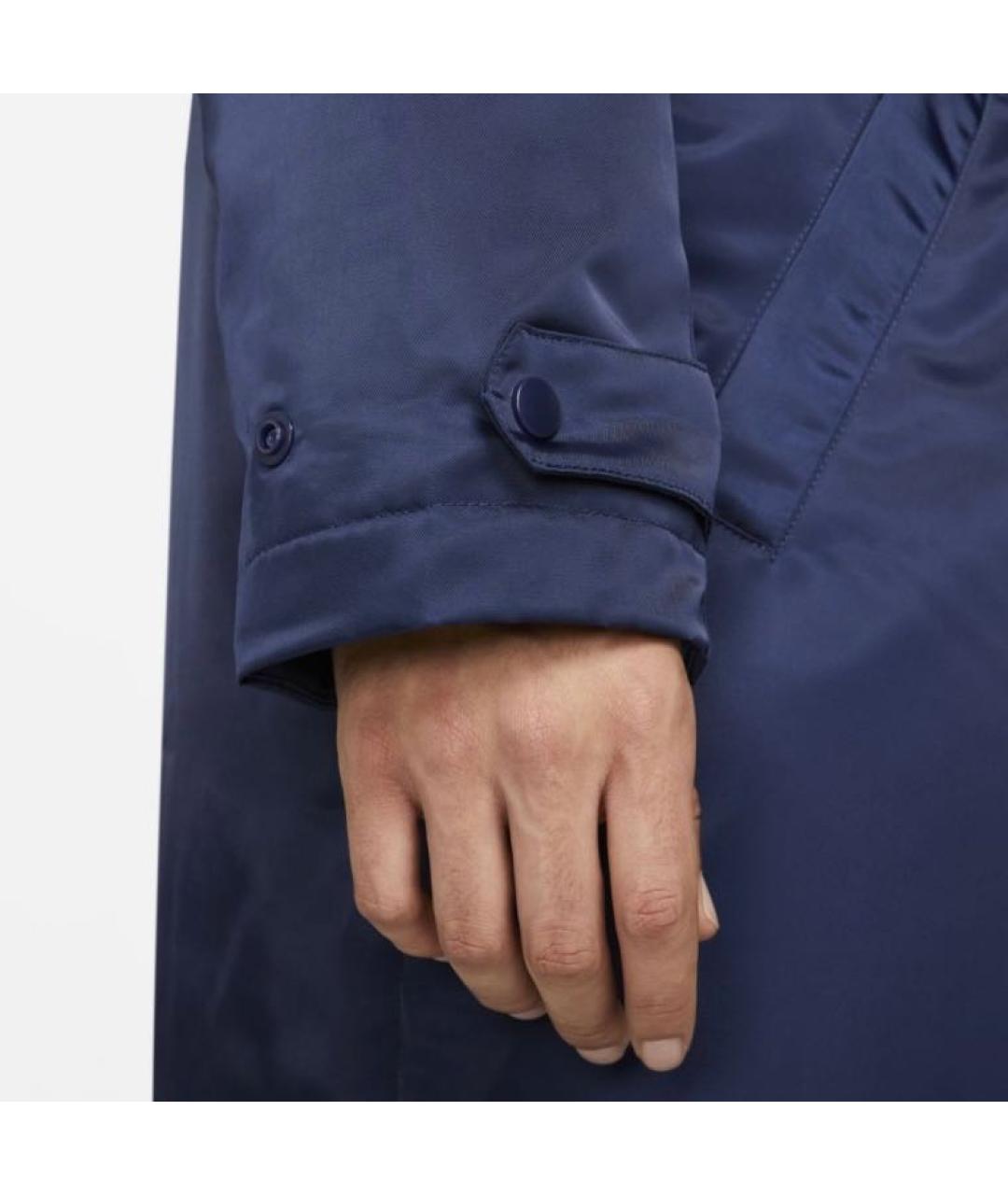 NIKE Синее полиэстеровое пальто, фото 6