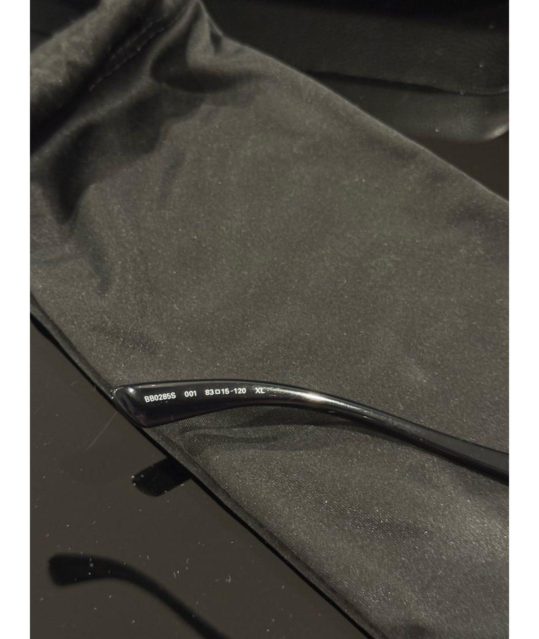 BALENCIAGA Черные пластиковые солнцезащитные очки, фото 7