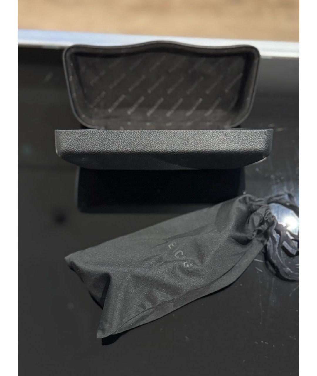 BALENCIAGA Черные пластиковые солнцезащитные очки, фото 5