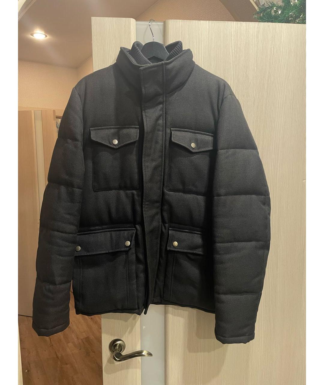 GUCCI Серый шерстяной пуховик, фото 9