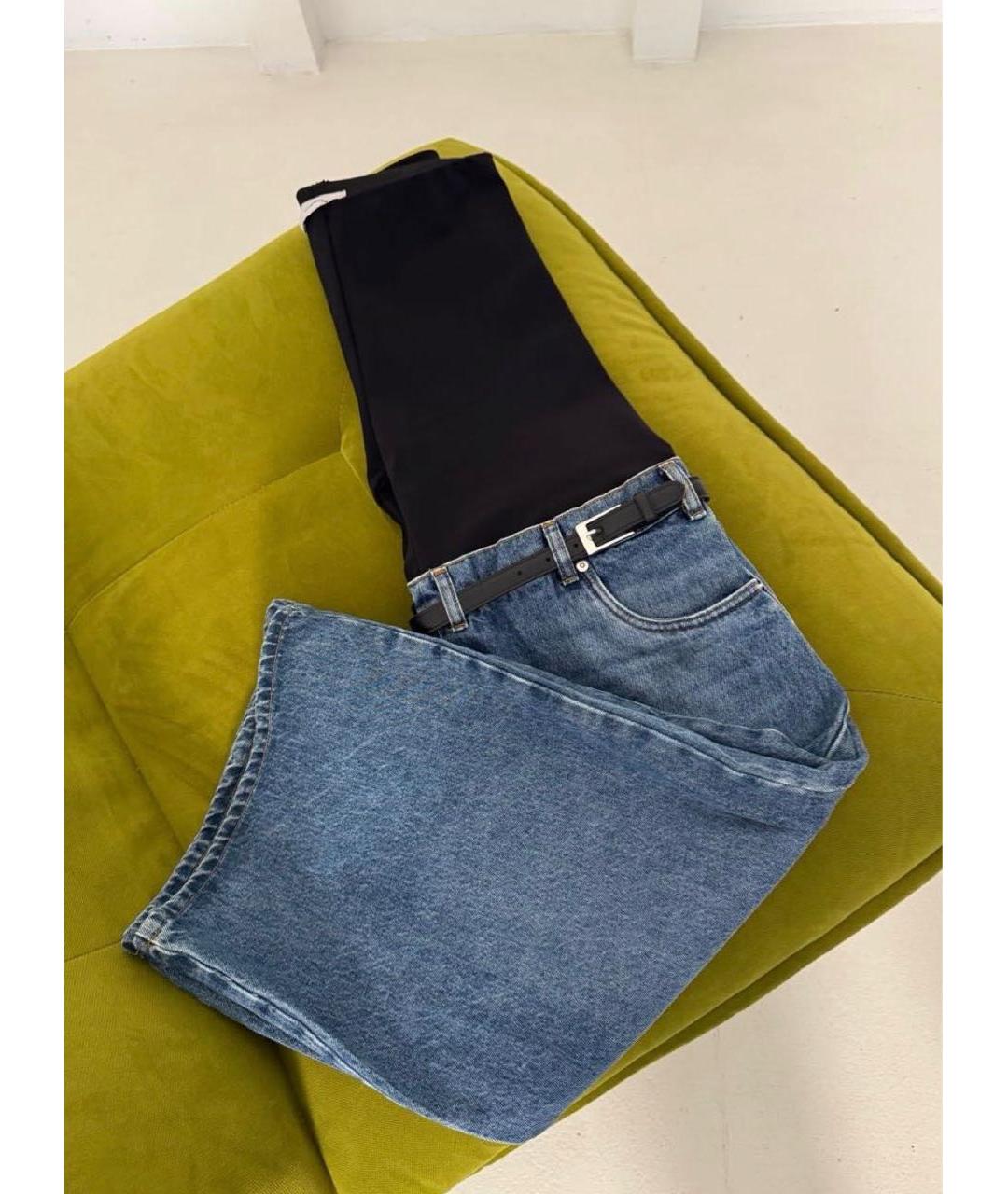 COPERNI Синие хлопковые прямые джинсы, фото 2