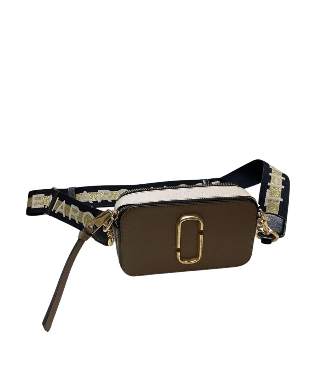 MARC BY MARC JACOBS Бежевая кожаная сумка через плечо, фото 1