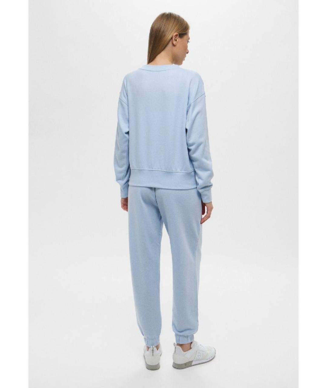 EMPORIO ARMANI Голубой хлопковый спортивные костюмы, фото 5