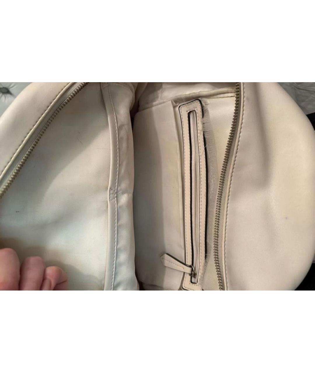 VALENTINO Белый тканевый рюкзак, фото 3